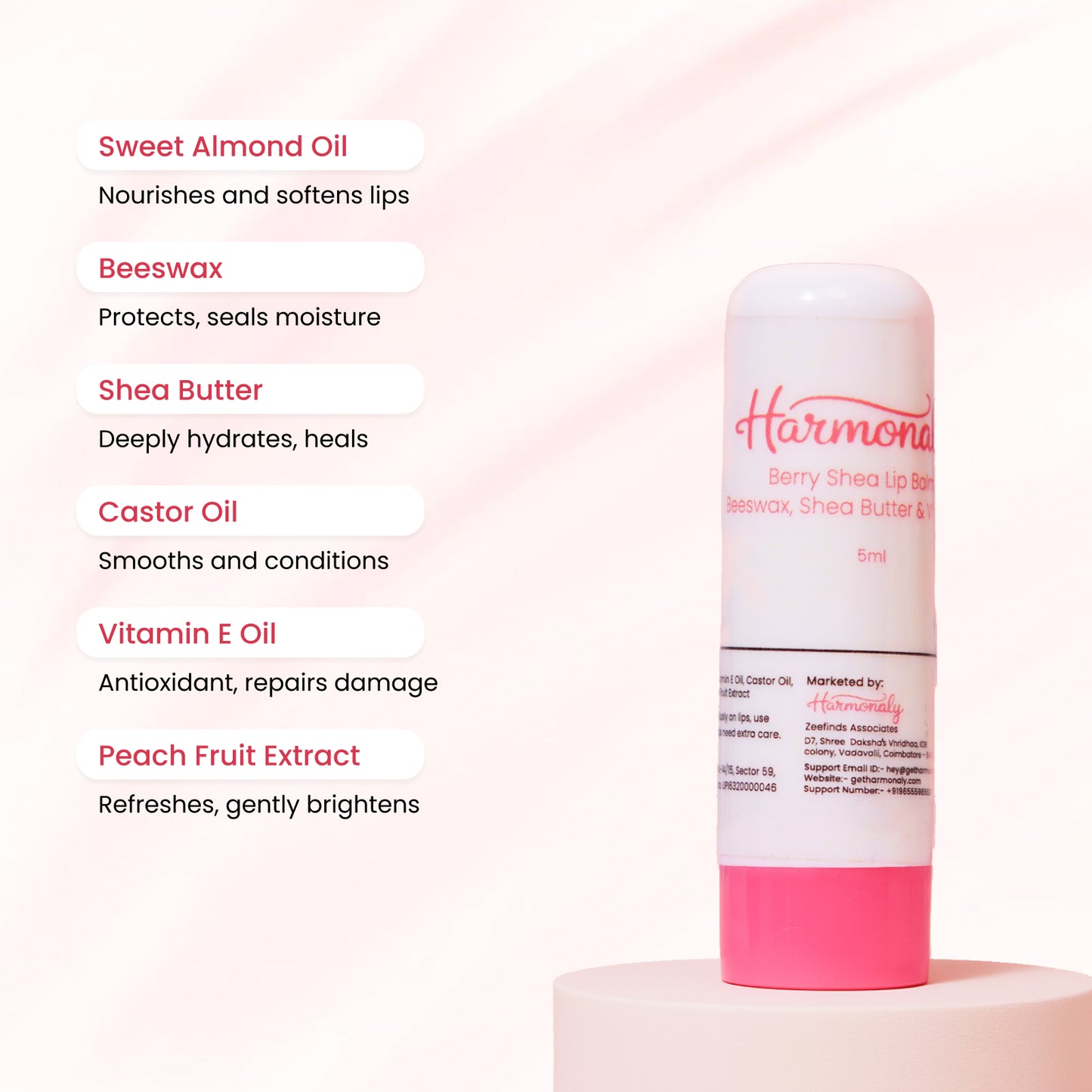 Harmonaly Nourishing Lip Balm 